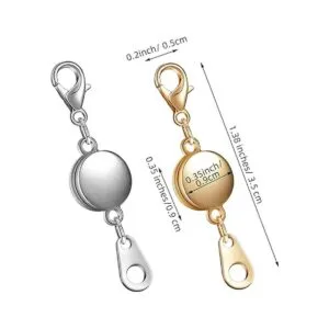 12 piezas de cierre magnético de joyería con cierre de