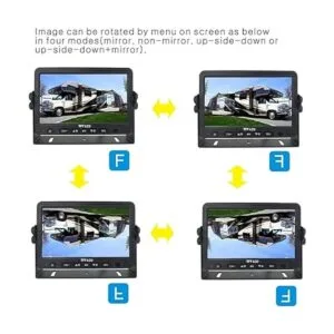 AHD 720P Super Claro 7 Monitor con cable de visión_3