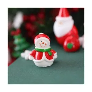 22 piezas de adornos en miniatura de Navidad para jardín