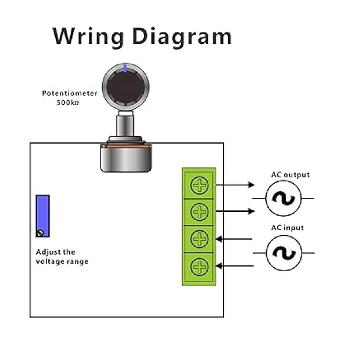 AC 50220V 2000W 25A controlador de velocidad del motor SCR_3