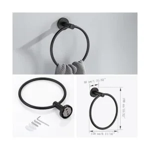 Lairuier Juego de accesorios de baño acero inoxidable