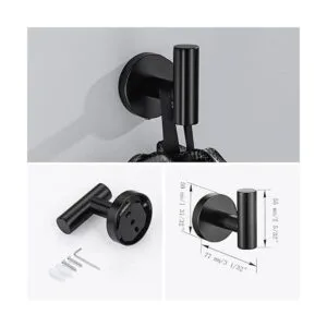 Lairuier Juego de accesorios de baño acero inoxidable