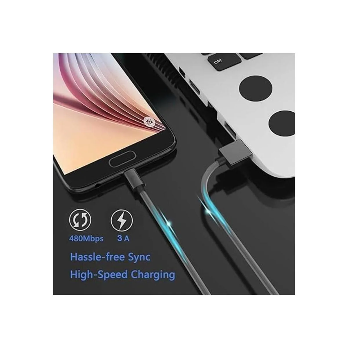 Cable de transferencia de datos de carga USB de repuesto_4