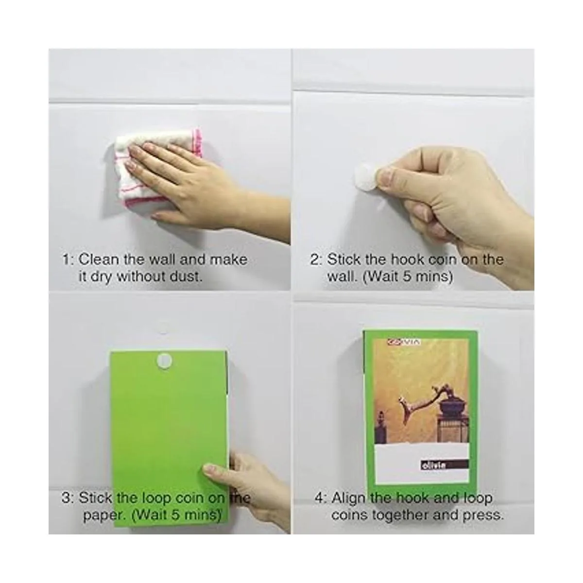 Hompie 1600 unidades 800 pares de juegos de 0.591 in de_4