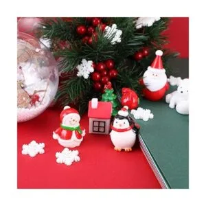 22 piezas de adornos en miniatura de Navidad para jardín