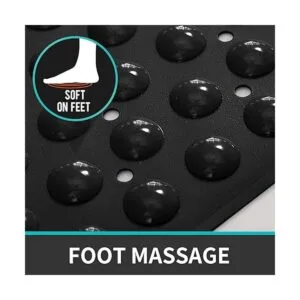 DEXI Tapete de bañera antideslizante para baño bañera con_4