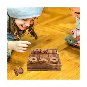 Glintoper Tic Tac Toe Juego de mesas 4 en una fila