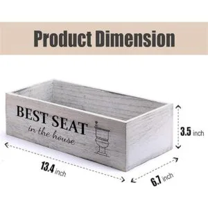 CuffUp Bathroom Decor Box2 Sides of Funny Signs Farmhouse_4
