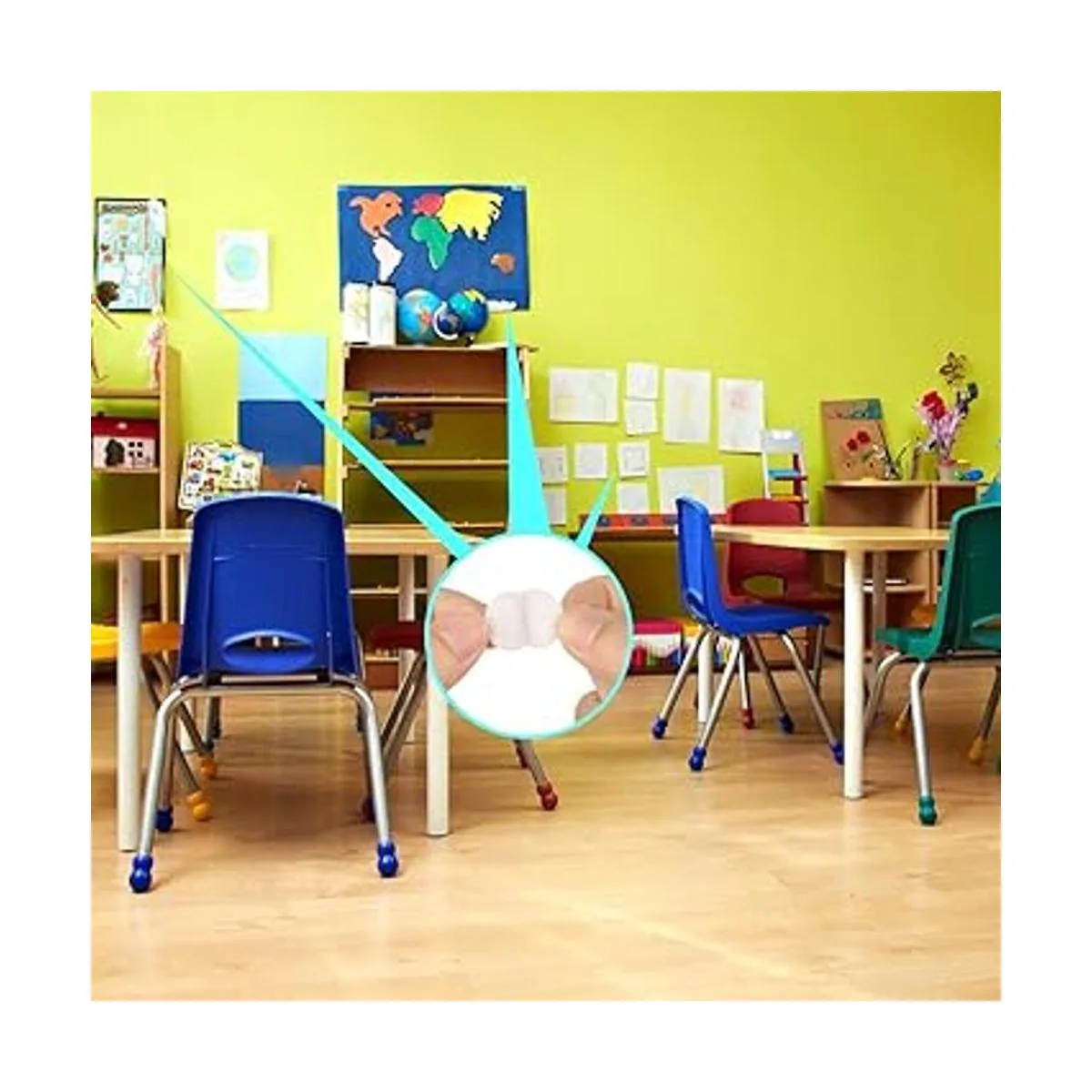 Hompie 1600 unidades 800 pares de juegos de 0.591 in de_5