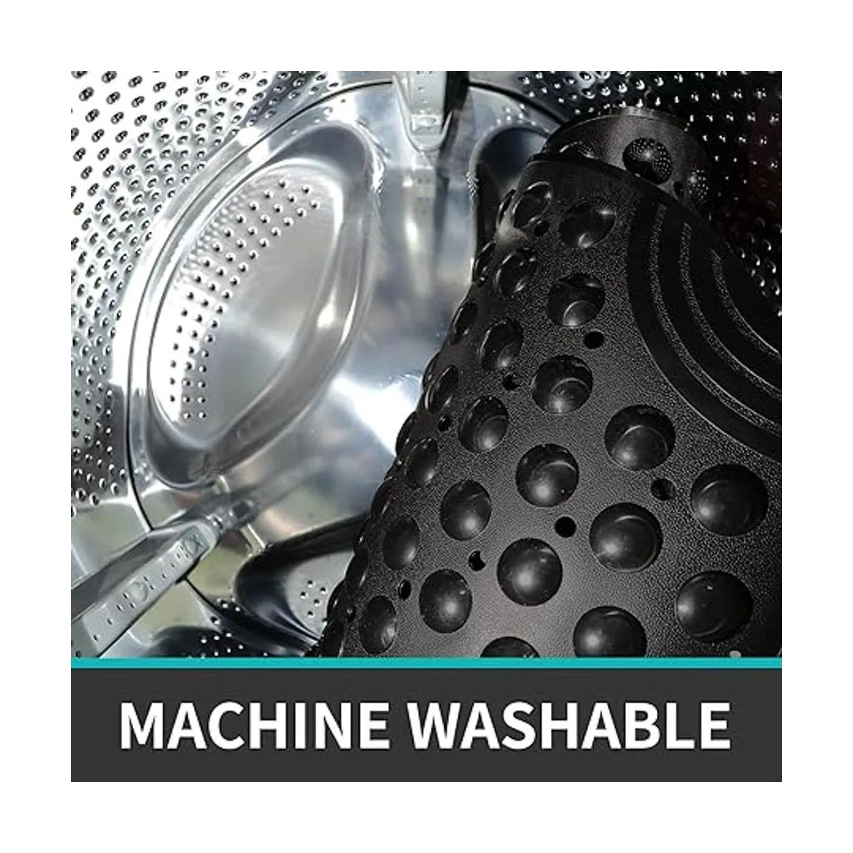 DEXI Tapete de bañera antideslizante para baño bañera con_5