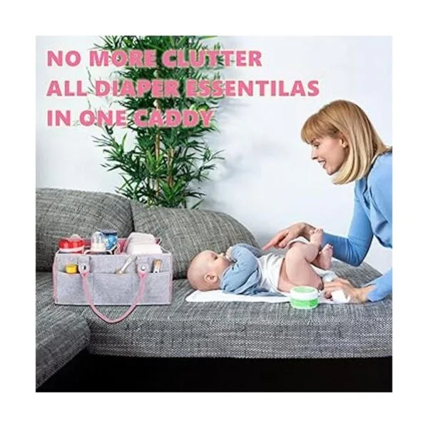 Organizador de pañales para bebés para niñas y niños_4