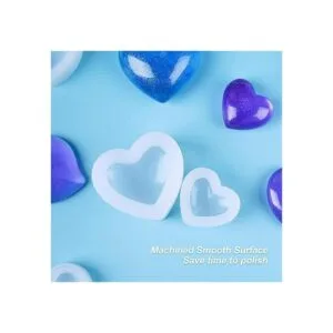 NiArt Epoxy Resina 3D Forma de corazón DIY Casting Craft