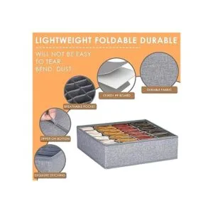 Paquete de 3 organizadores para separar la ropa interior y