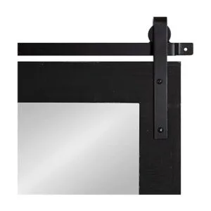 Kate and Laurel Cates Espejo de pared tipo granja 24 x_4