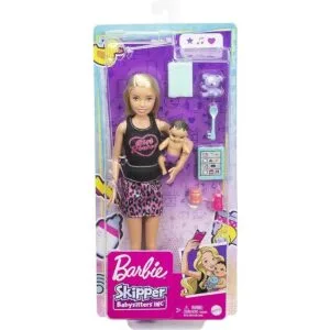 Barbie Skipper Babysitters Inc. Juego de una muñeca rubia_6