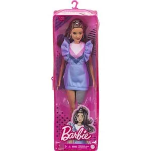 Barbie Fashionistas Muñeca 121 con pelo largo moreno y_6