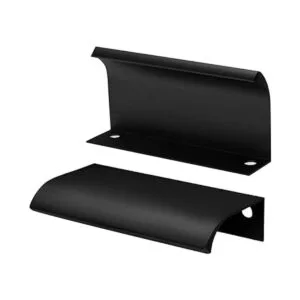 Qjaiune Tirador negro con borde de dedo de 3.150 in3.15