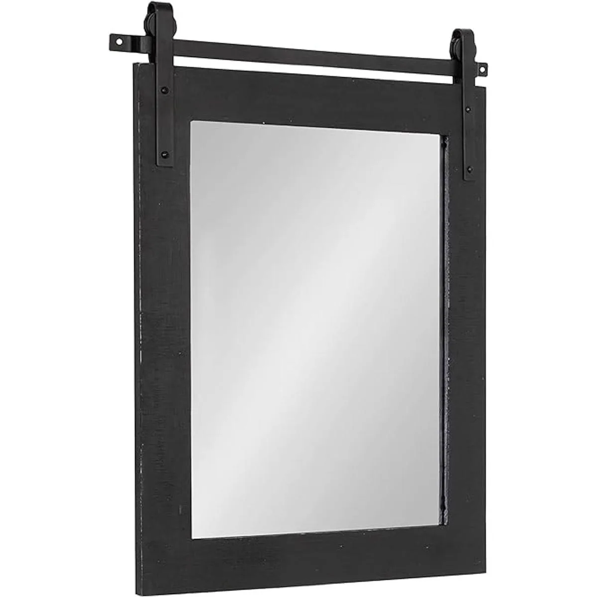 Kate and Laurel Cates Espejo de pared tipo granja 24 x_1