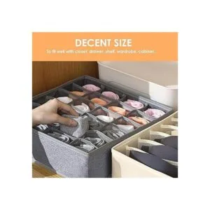 Paquete de 3 organizadores para separar la ropa interior y