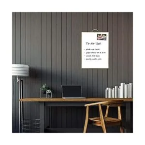 Pizarra blanca pequeña de borrado en seco marco de_3