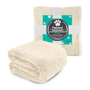 PetAmi Manta de forro polar impermeable para perros_2