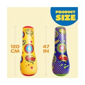 Paquete de 2 protectores inflables bolsa de boxeo para_4