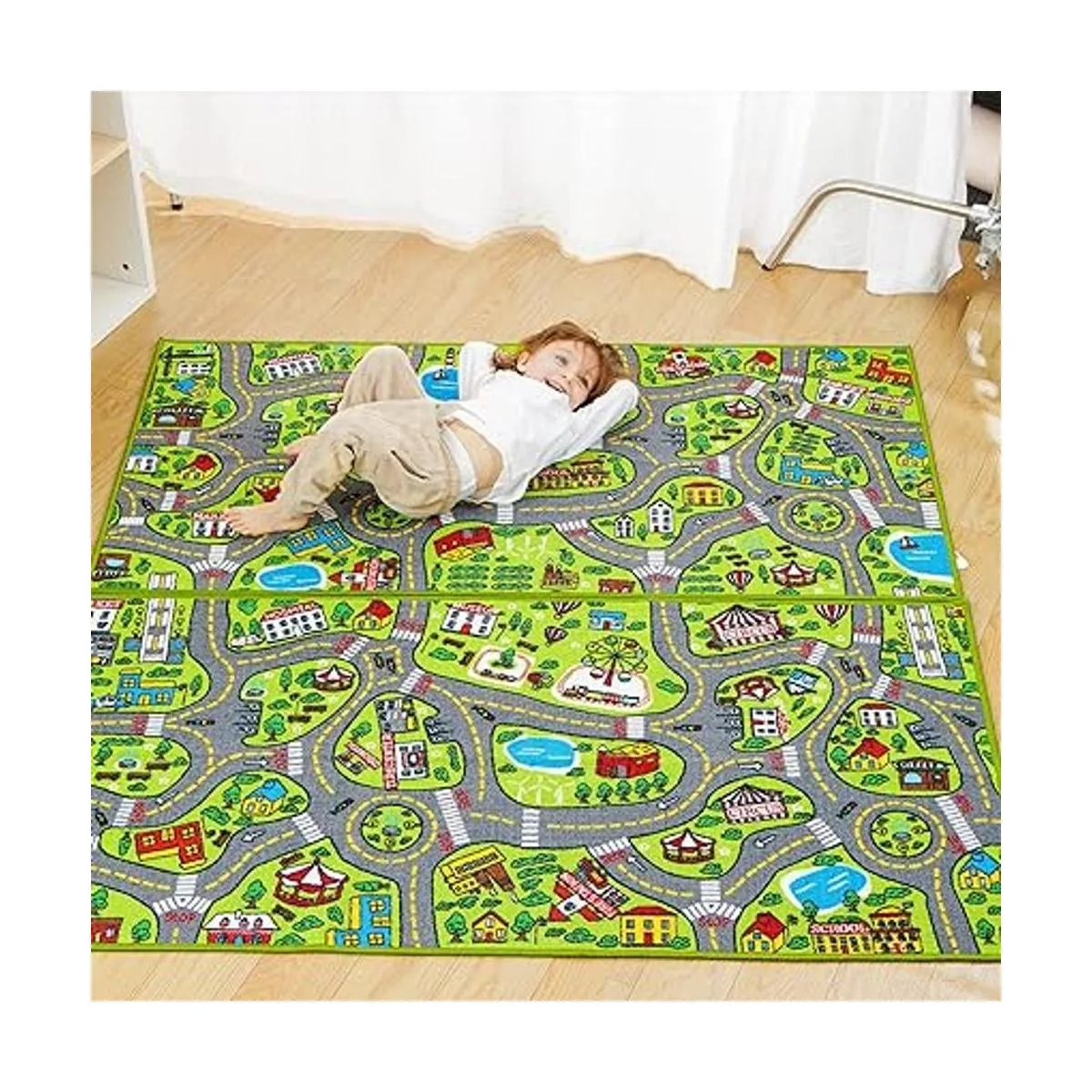 JOYIN Paquete de 2 alfombras de juegos para niños de 3