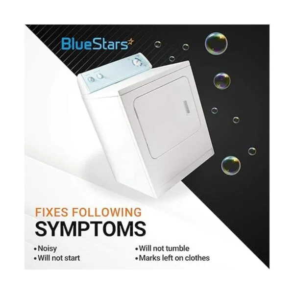 Blue Stars Kit de rodillos de soporte para tambor trasero_4