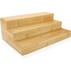 RoyalHouse Organizador expandible de bambú para especias