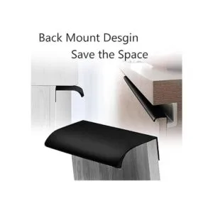 Qjaiune Tirador negro con borde de dedo de 3.150 in3.15