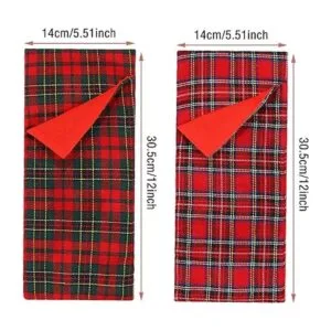 Skylety 2 sacos de dormir navideños accesorio para muñeca