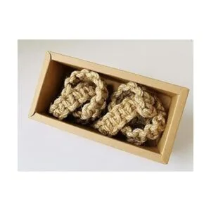 Juego de 4 lazos de cortina trenzados para cortinas_5