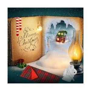 Skylety 2 sacos de dormir navideños accesorio para muñeca