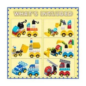 JOYIN Juego de 80 piezas de bloques de construcción de_2