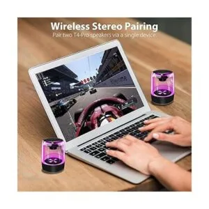 MEGATEK Altavoces Bluetooth portátiles impermeables T4Pro_4