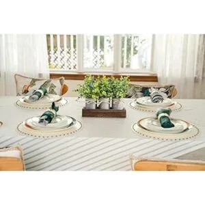 Dahey Macetas decorativas de metal galvanizado para_2