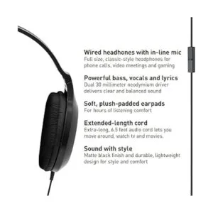 Panasonic Audífonos auriculares ligeros con cable sobre_2