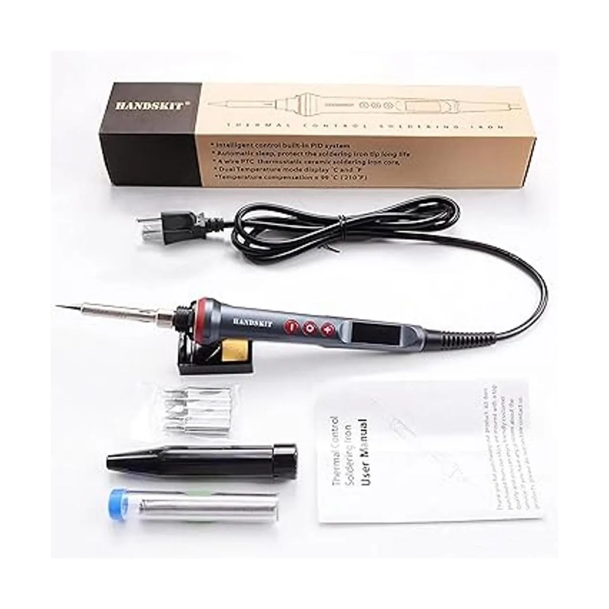 Kit de soldador electrónico actualizado soldador de 110