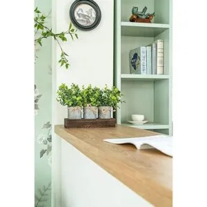 Dahey Macetas decorativas de metal galvanizado para_4