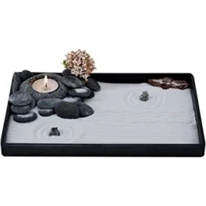 ICNBUYS Juego de candelabros de jardín zen hecho a mano_1