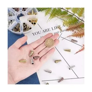 PH PandaHall 80 conos de aretes de 4 colores para hacer