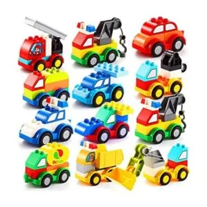 JOYIN Juego de 80 piezas de bloques de construcción de_1