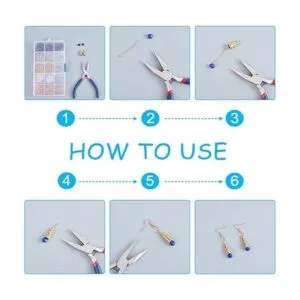 PH PandaHall 80 conos de aretes de 4 colores para hacer