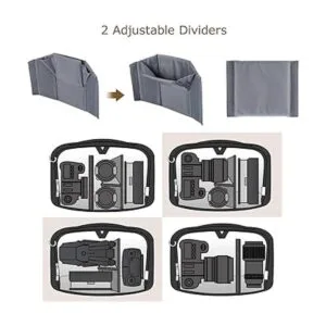 BAGSMART Bolsa para cámara réflex digital funda_3