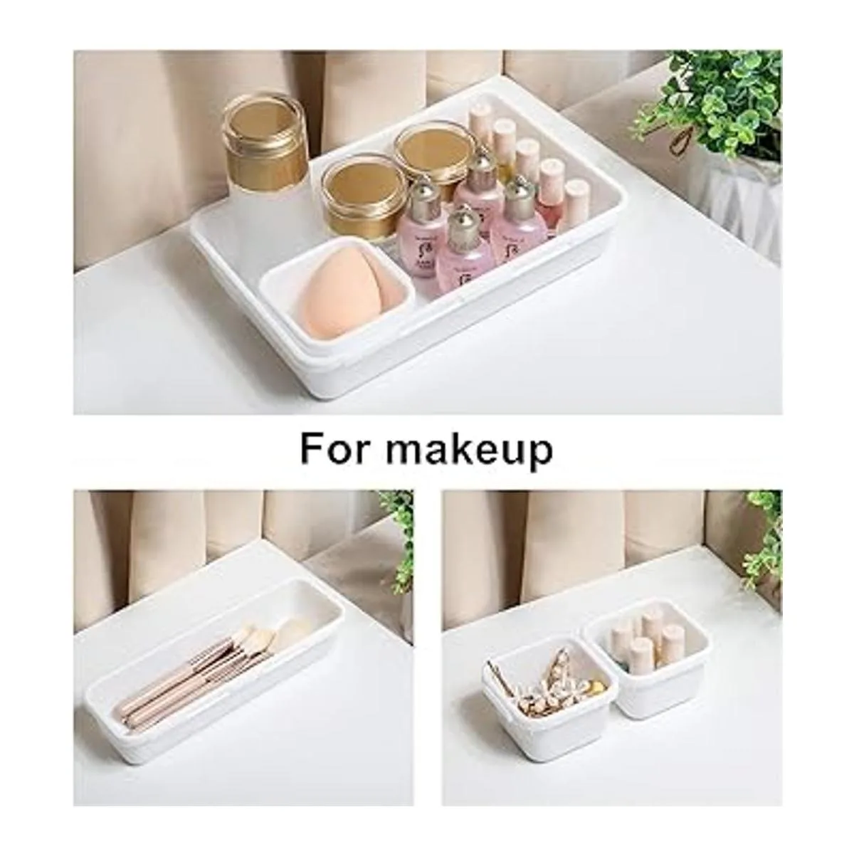 BYCY Juego de 18 bandejas de organizadores de cajones_6