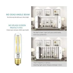 Bombilla LED T10 bombillas tubulares LED regulables de 8_3