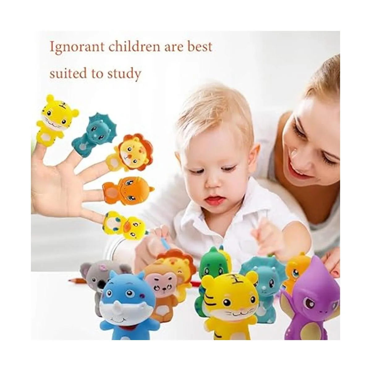 Kakaluote Marionetas de dedo para niños juguetes de manos_6