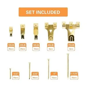 Hongway Juego de 276 piezas para colgar imágenes surtido