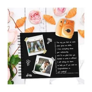 Libro de visitas de boda para fotos Polaroid 80 páginas en