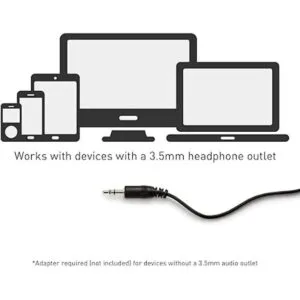 Panasonic Audífonos auriculares ligeros con cable sobre_6